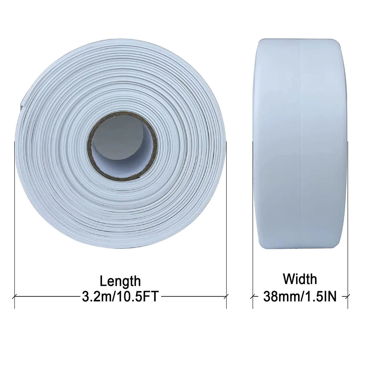 Self-adhesive Waterproofing Tape for Bathrooms - (Length 3.2 m x Width 3.8 cm)