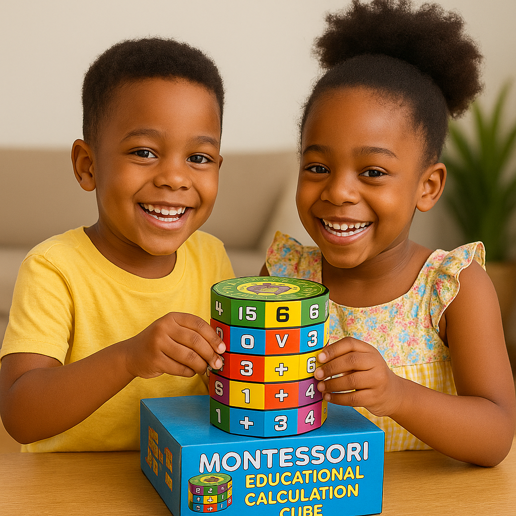 MONTESSORI EDUCATIONAL CUBE FOR KIDS