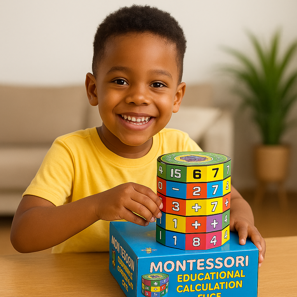 MONTESSORI EDUCATIONAL CUBE FOR KIDS