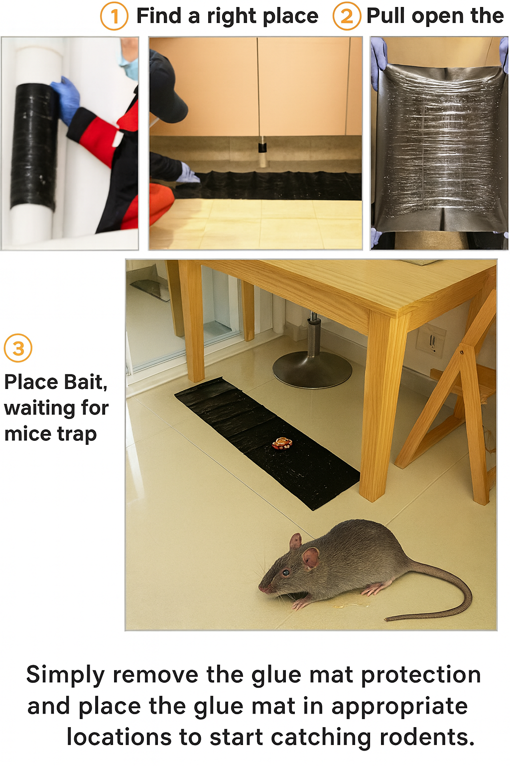RATRAPMAT™ Strong Trap Sticky Mouse Mat
