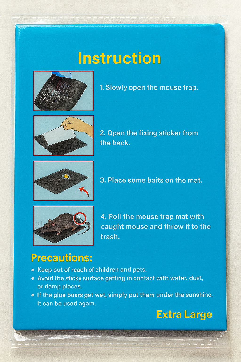 RATRAPMAT™ Strong Trap Sticky Mouse Mat