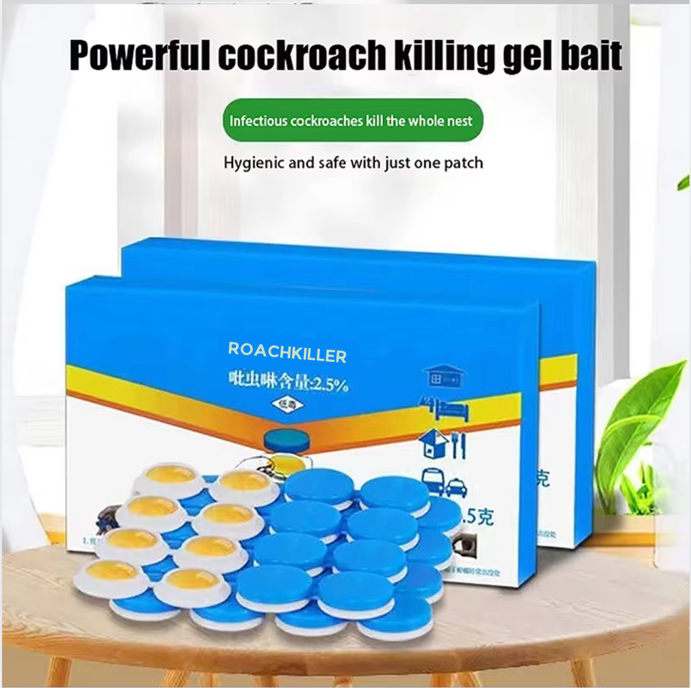 ROACHKILLER Cockroach Ace Bait Station