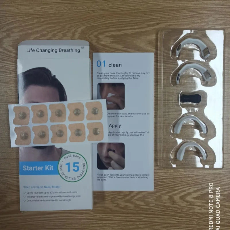 Silicone Anti Snoring Device - Set of 4