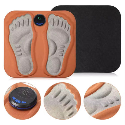 Foldable electric massage mat