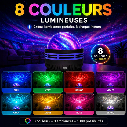 Orbe Projecteur de décoration nébuleuse