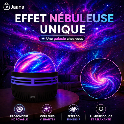 Orbe Projecteur de décoration nébuleuse