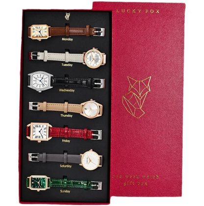 Set of 7 women's watches