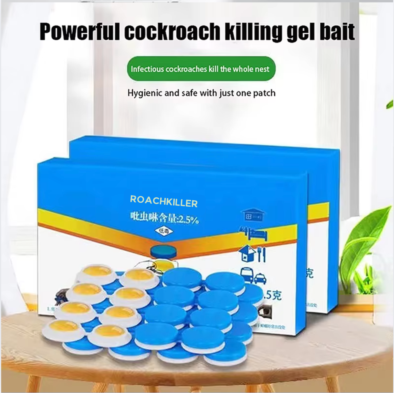 ROACHKILLER  Cockroach Ace Bait Station