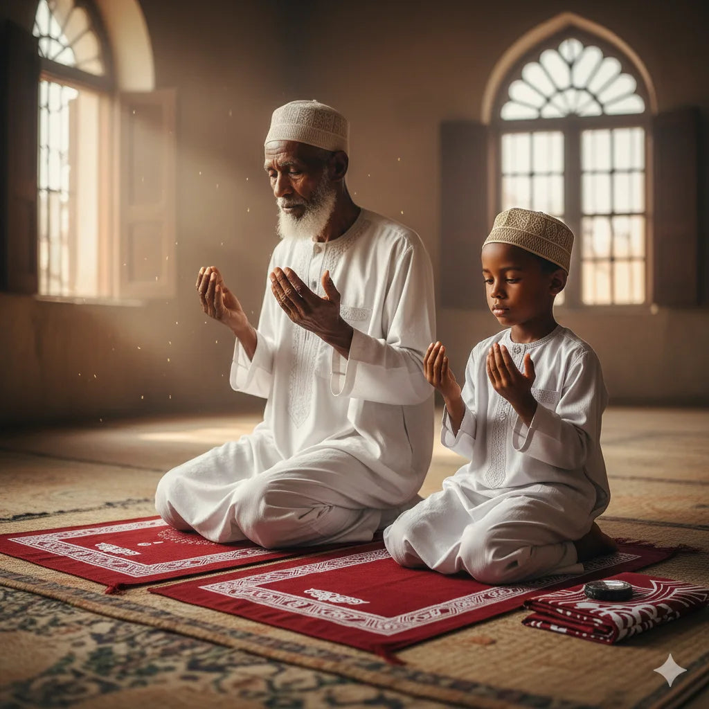 SunuDeen™ Portable Prayer Kit with Built-in Compass